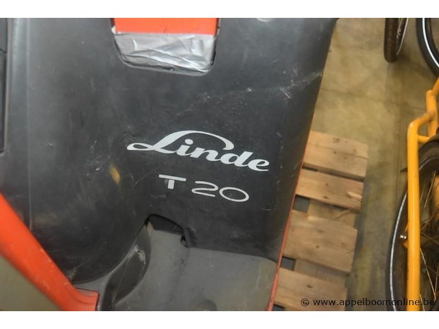 Elektrische transpallet linde, t20 - afbeelding 2 van  2