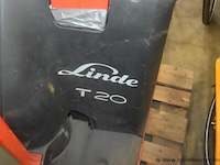 Elektrische transpallet linde, t20 - afbeelding 2 van  2