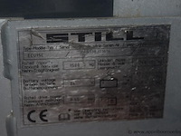 Elektrische transpallet, still, ecu15c, 1500 kg hefvermogen, 24v, 0.45kw, bouwjaar 2018, werking niet gekend - afbeelding 2 van  2