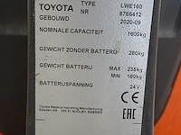 Elektrische transpallet toyota bt - afbeelding 6 van  9