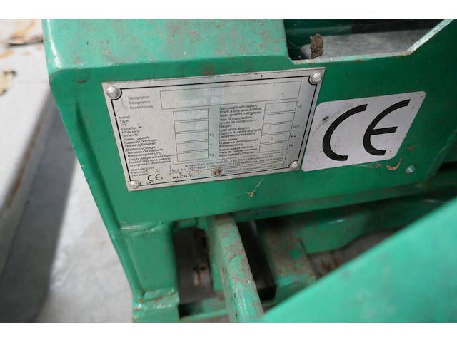 Elektrische transpallet ( zonder batterij en starter ) - afbeelding 9 van  10