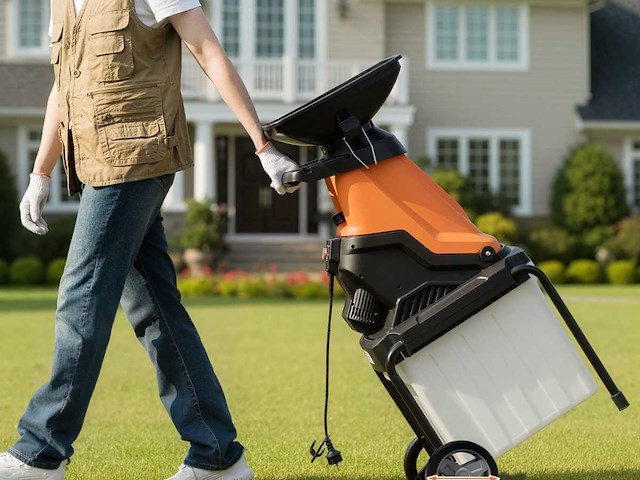 Elektrische tuinversnipperaar - afbeelding 1 van  6