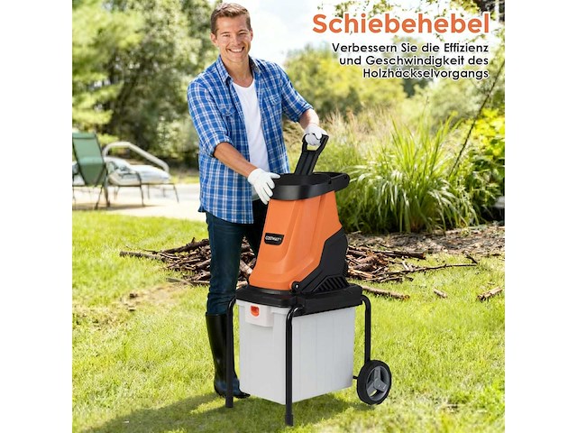 Elektrische tuinversnipperaar - afbeelding 4 van  7