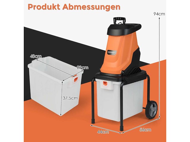 Elektrische tuinversnipperaar - afbeelding 5 van  7