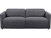 Elektrische tweezitsbank - grijze stof - afbeelding 4 van  4