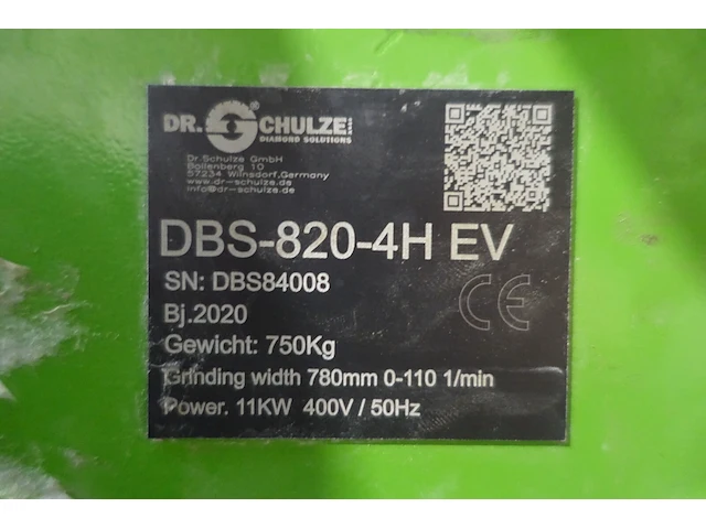 Elektrische vloerslijpmachine dr. schulze - afbeelding 9 van  10
