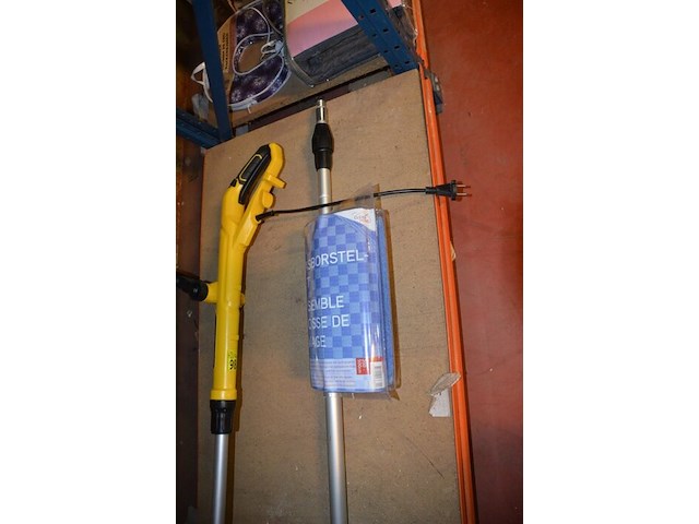 Elektrische voegen borstel powerplus, wasborstel set op telescopische steel 2 tot 5 m - afbeelding 7 van  9