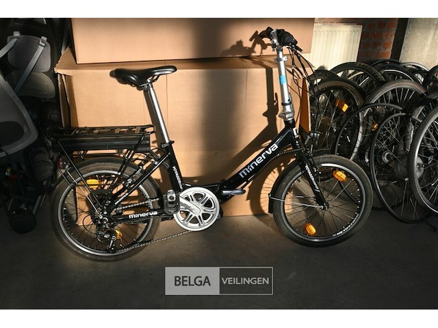 Elektrische vouwfiets minerva - afbeelding 1 van  6