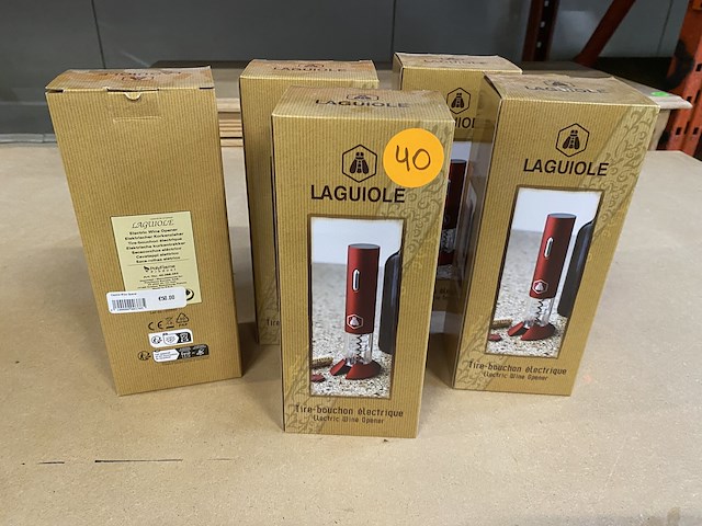 Elektrische wijnopener - laguiole (5st) - afbeelding 1 van  2