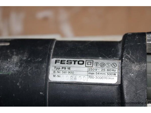 Elektrische wipzaag festo, ps 1e - afbeelding 2 van  2