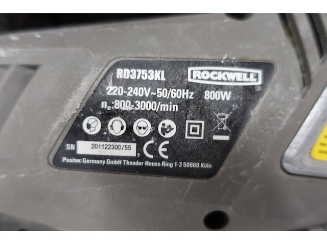 Elektrische wipzaag rockwell - afbeelding 4 van  4