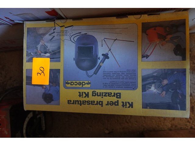 Elektrodenlasapparaat einhell compact + 2x soldeerset deca - afbeelding 4 van  6
