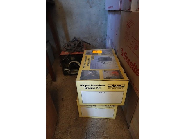 Elektrodenlasapparaat einhell compact + 2x soldeerset deca - afbeelding 5 van  6
