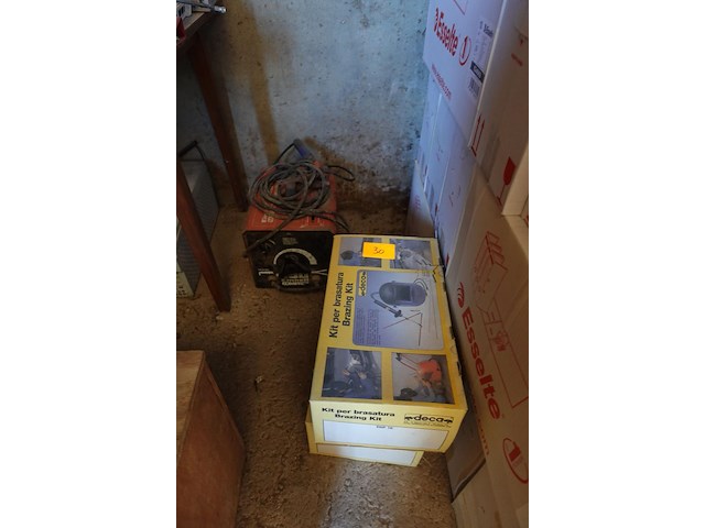 Elektrodenlasapparaat einhell compact + 2x soldeerset deca - afbeelding 6 van  6
