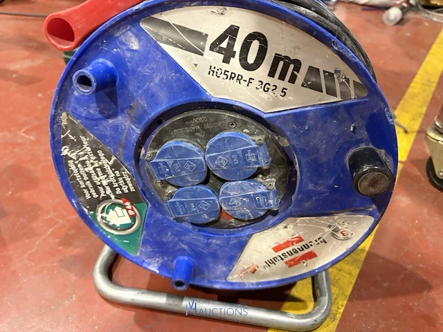 Elektrokabel op haspel brennenstuhl - afbeelding 2 van  5