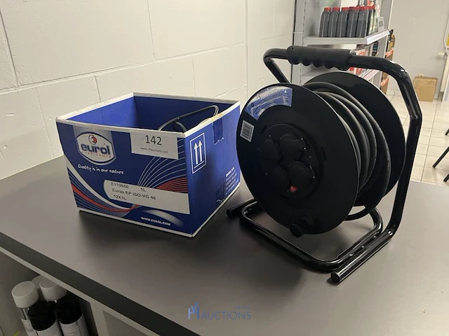 Elektrokabel op haspel hongyi - 25 m - afbeelding 1 van  3