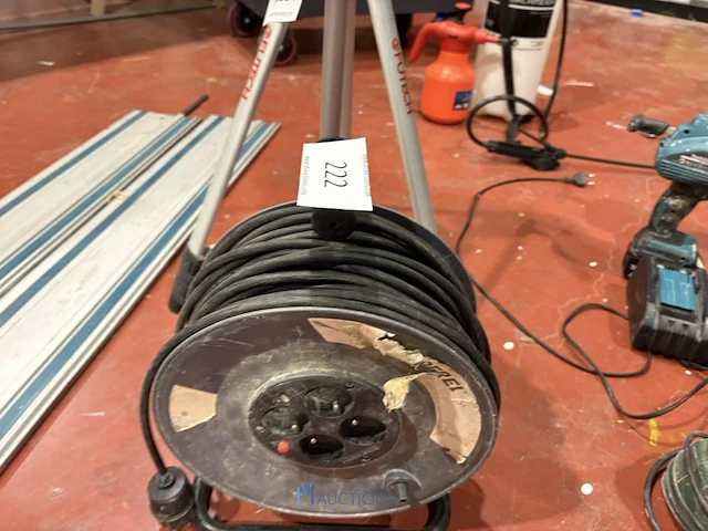 Elektrokabel op haspel - afbeelding 1 van  3