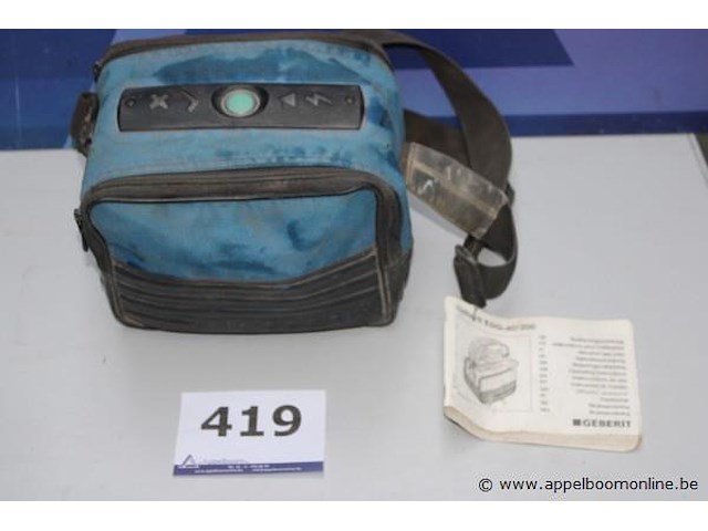 Elektrolasapparaat geberit esg40, werking niet gekend - afbeelding 1 van  2