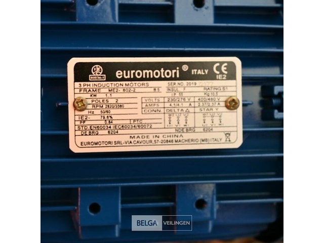 Elektromotoren euromotori - afbeelding 3 van  4