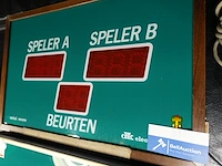 Elektronisch biljart scorebord - afbeelding 4 van  4