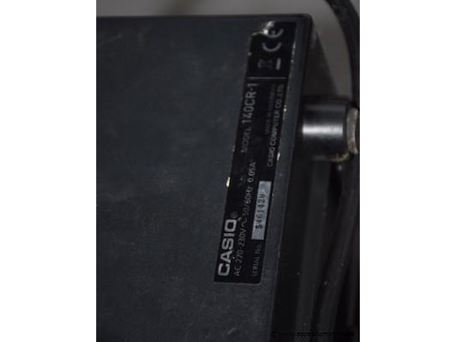Elektronisch kassasysteem casio, 140cr - afbeelding 3 van  3