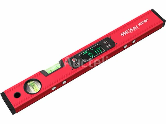 Elektronisch niveau 400mm lcd kraft&dele - afbeelding 3 van  4