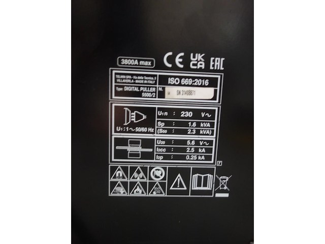 Elektronisch puntlasapparaat telwin - afbeelding 8 van  8