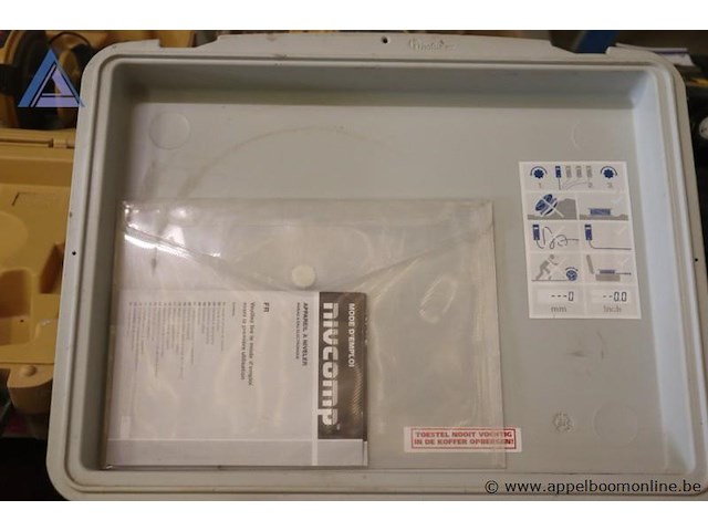 Elektronische slangweegschaal - nivcamp toebehoren - koffer - afbeelding 2 van  2