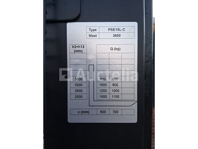 Elektronische stapelaar pse15l-c3 (2026) - afbeelding 13 van  24
