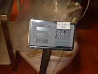 Elektronische weegschaal brosberg type tcs-600 - afbeelding 3 van  5