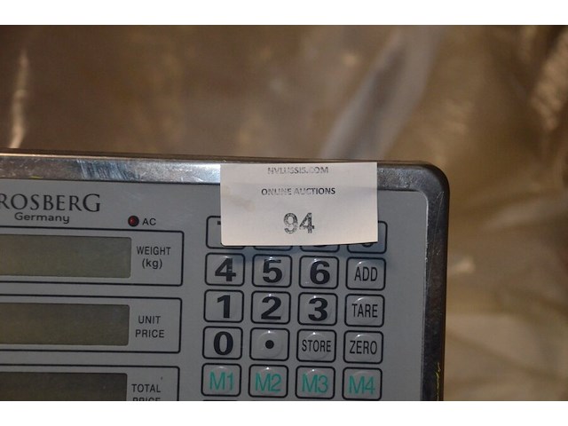 Elektronische weegschaal brosberg type tcs-600 - afbeelding 5 van  5