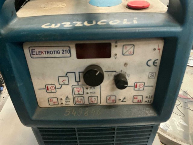 Elektrosta elektrotig 210 tig-lasmachine - afbeelding 5 van  6