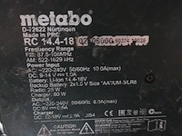 Elektrsiche werkradio metabo - afbeelding 7 van  7