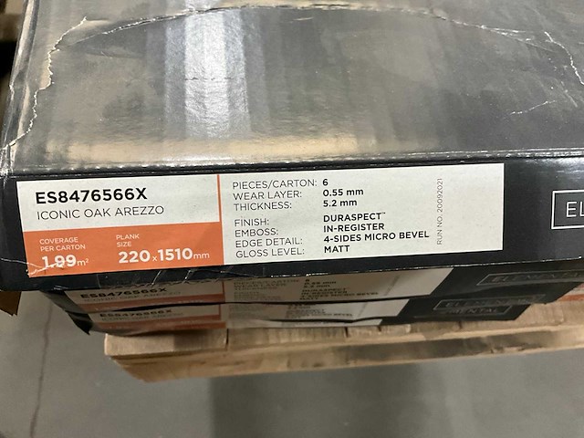 Elemental klik pvc vloer iconic oak arezzo totaal 31,84 m² - afbeelding 5 van  8