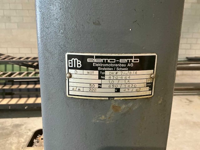 Elemo-emb dkf 7re/8/4 kolomboormachine - afbeelding 11 van  11