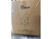 Eleonora esmee barstoel beige (2 stuks) - afbeelding 3 van  3