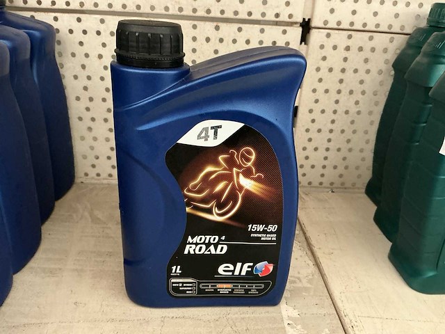 Elf,inhoud 1 liter 4 t motor olie (10x) - afbeelding 1 van  1