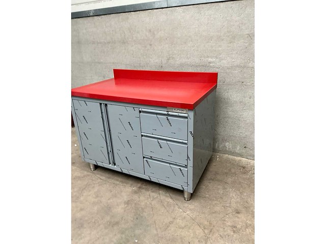 Elfinox - rvs snijtafel werktafel - afbeelding 3 van  5