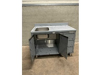 Elfinox - rvs spoeltafel - afbeelding 5 van  6