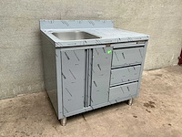 Elfinox - rvs spoeltafel - afbeelding 1 van  10
