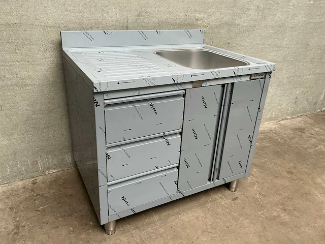 Elfinox - rvs spoeltafel - afbeelding 1 van  6