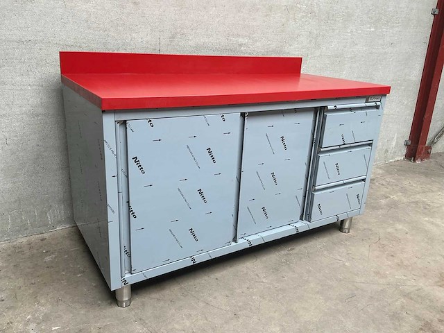 Elfinox - rvs werktafel snijtafel - afbeelding 1 van  5