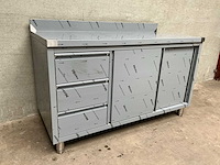 Elfinox - rvs werktafel werkkast - afbeelding 1 van  5