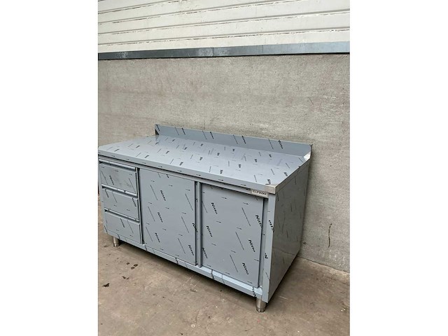 Elfinox - rvs werktafel werkkast - afbeelding 3 van  5