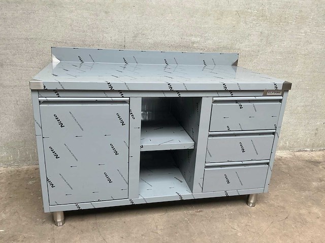 Elfinox - rvs werktafel werkkast - afbeelding 2 van  5