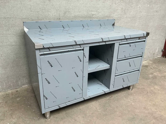 Elfinox - rvs werktafel werkkast - afbeelding 1 van  5