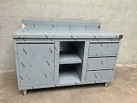 Elfinox - rvs werktafel werkkast - afbeelding 2 van  5