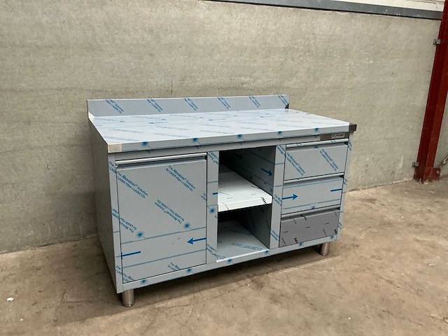 Elfinox - rvs werktafel - afbeelding 1 van  5
