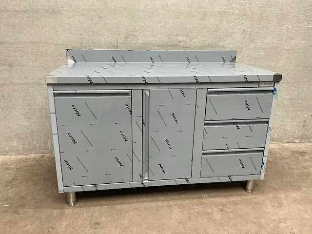 Elfinox - rvs werktafel - afbeelding 2 van  4