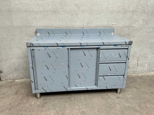 Elfinox - rvs werktafel - afbeelding 2 van  5